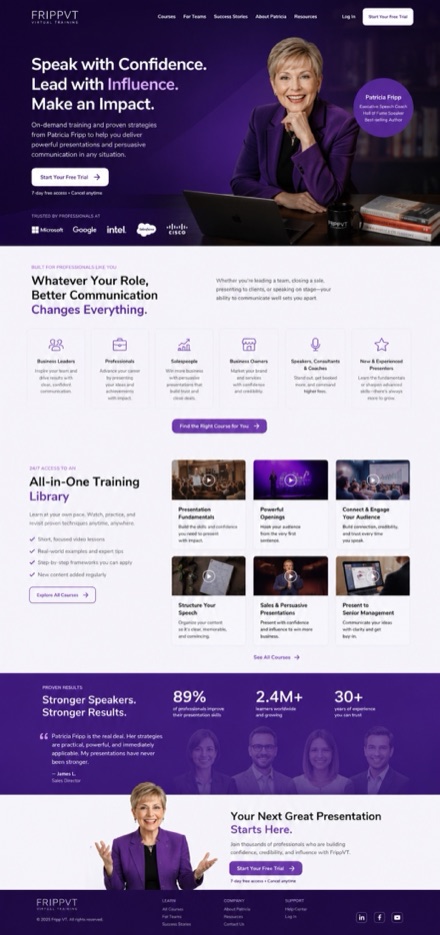 FrippVT — Bold website design