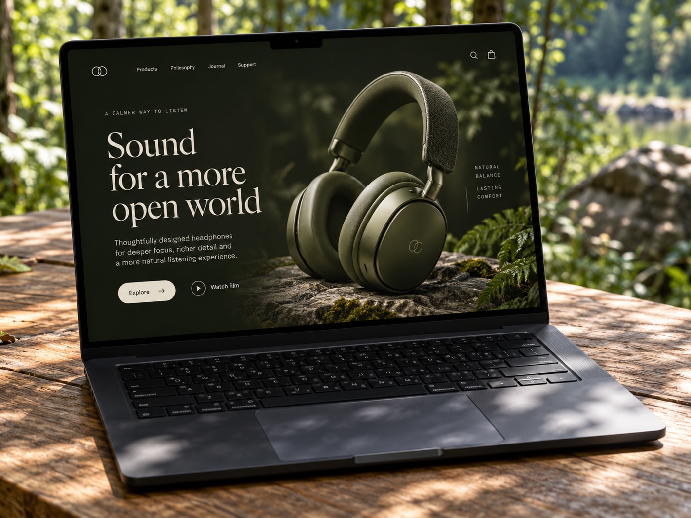 AI-generated concept preview for Product Launch